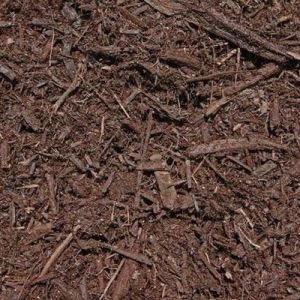 dark pine / spruce mix mulch